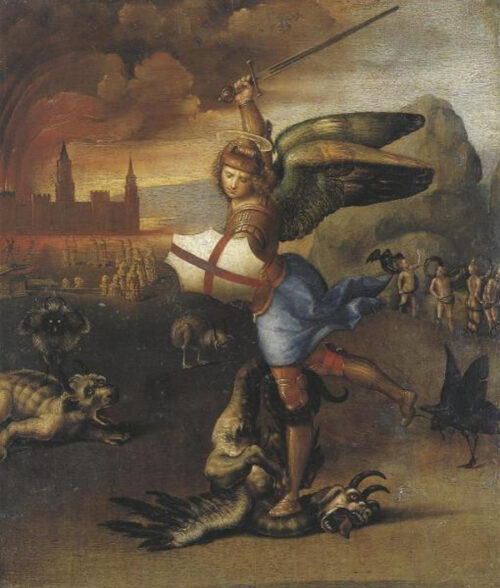 St. Michael and the Devil