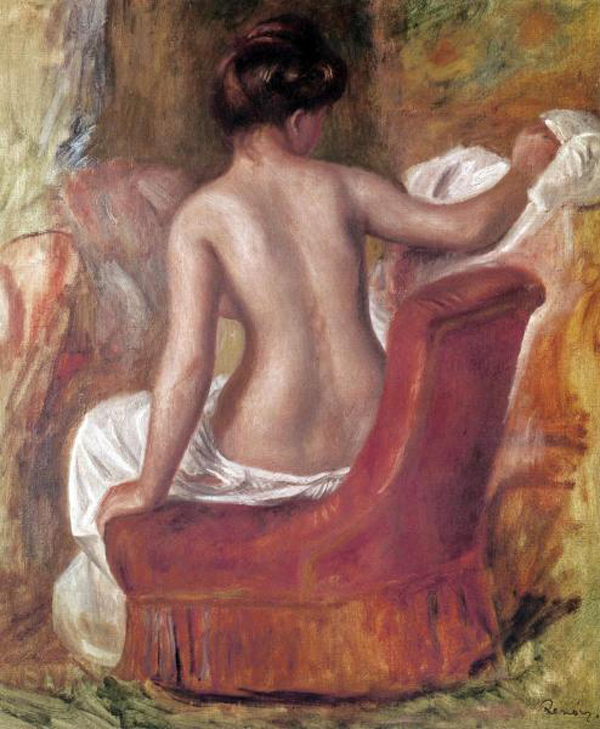 Nude In a Chair