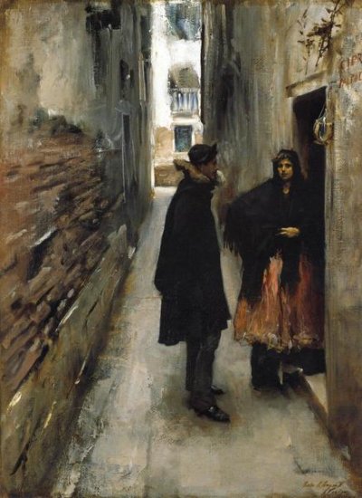 A Street in Venice c.1880-81