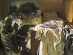 An Artist in His Studio