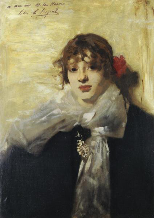 Head of a Young woman 1880-82