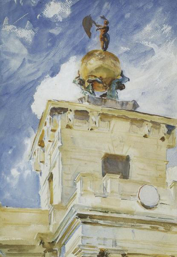 Venice, La Dogana, 1906