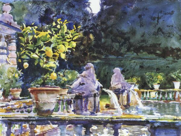 Villa de Marlia, a Fountain, 1910