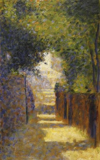 Rue Saint-Vincent Montmarte in Spring