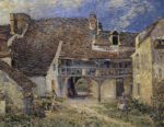 Courtyard of a Farm at St. Mammes