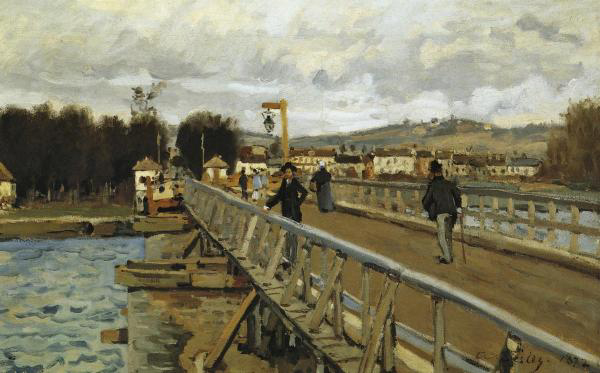 Footbridge At Argenteuil