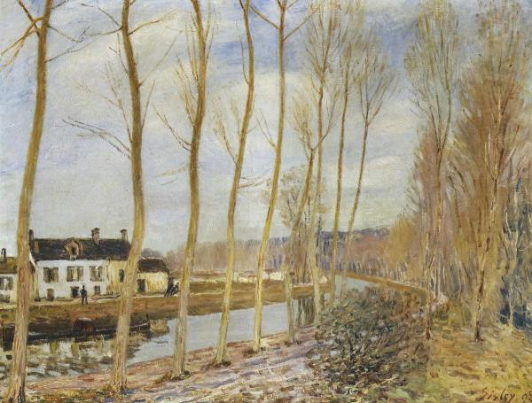 The Canal du Loing at Moret