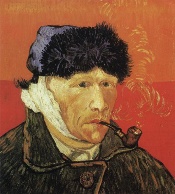 Self Portrait with Bandaged Ear, 1889