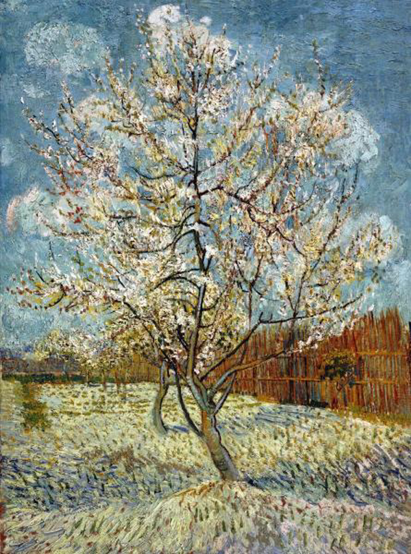 The Pink Peach Tree, 1888