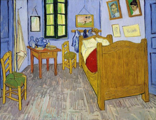 Van Gogh's Bedroom, Arles, 1889