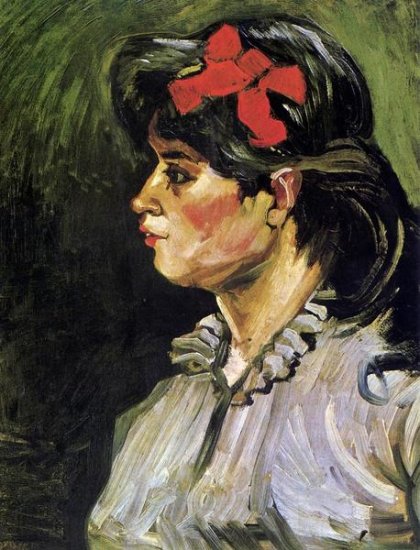 Young Woman with a Ribbon