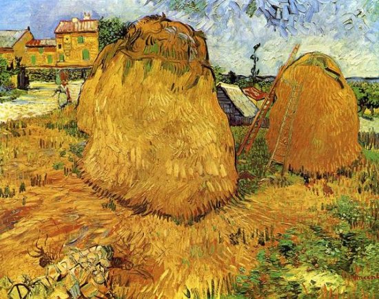 Haystacks in Provence