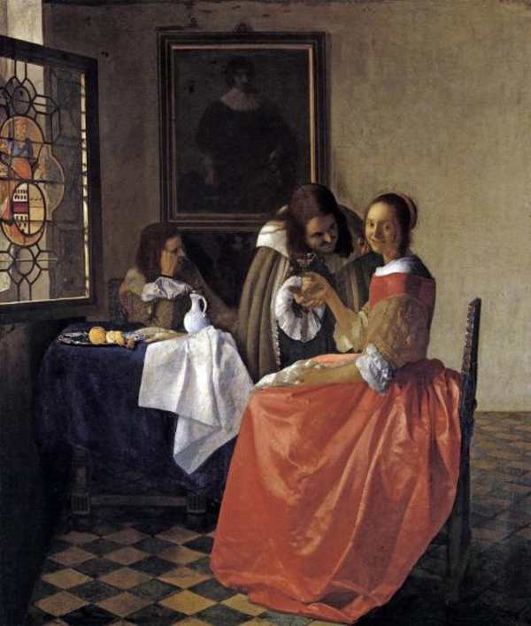 A Lady and Two Gentlemen