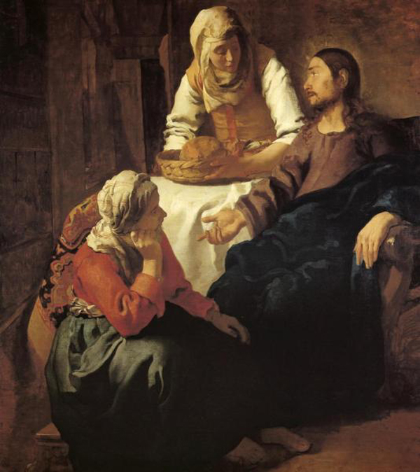 Christ In the House of Mary and Martha