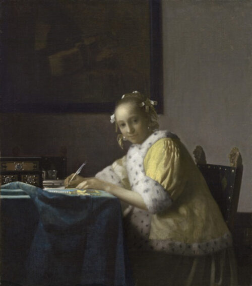 A Lady Writing c. 1665