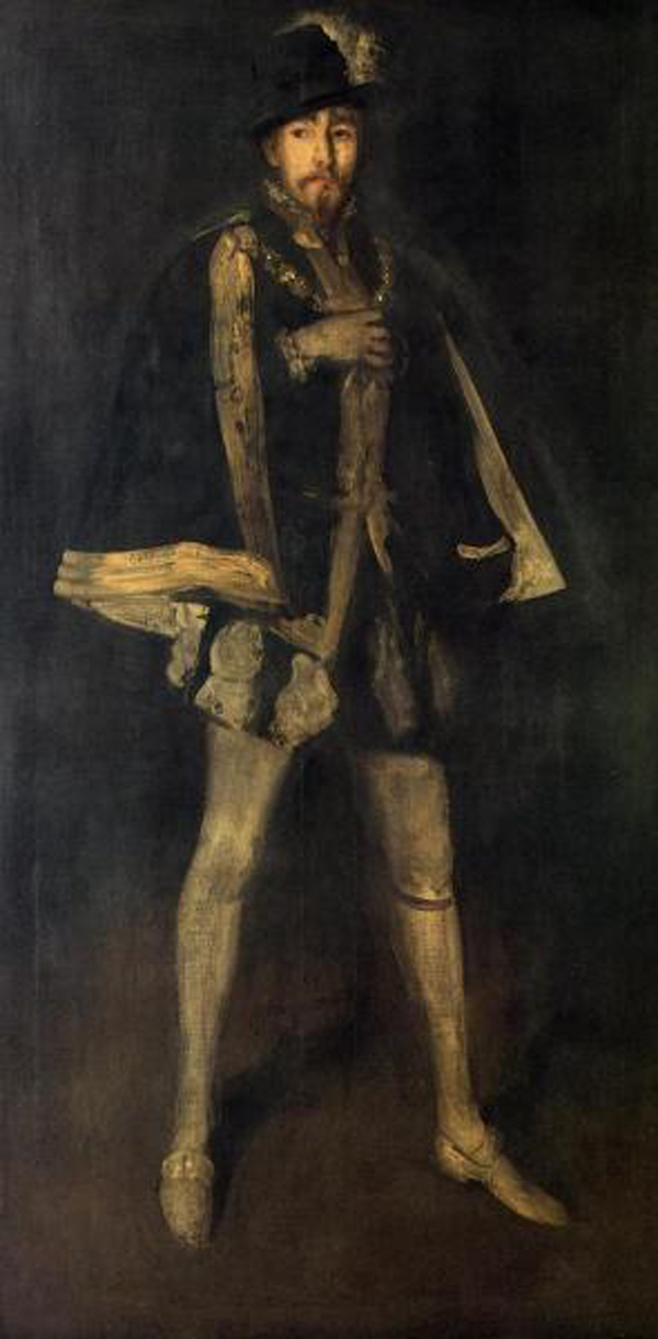 Arrangement In Black - Sir Henry Irving, 1876