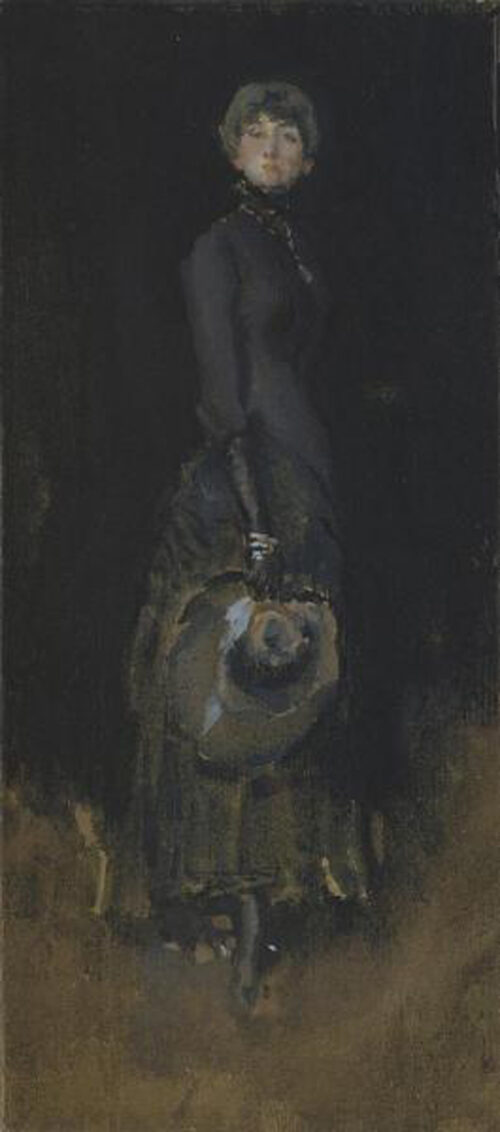 Lady in Gray, 1883