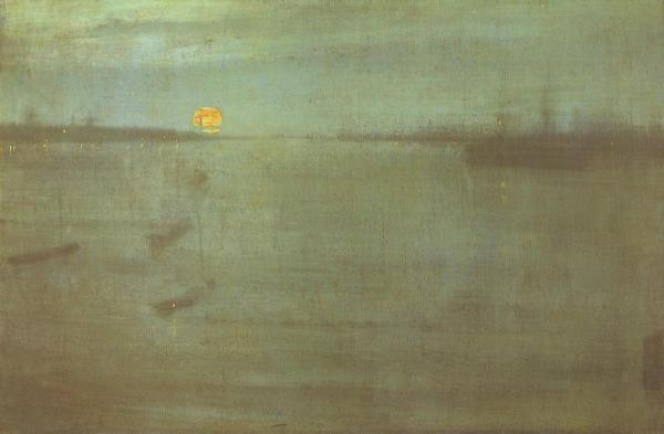 Nocturne, Blue and Gold, Southampton Water, 1872