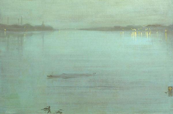 Nocturne, Blue and Silver, Cremorne Lights, 1872