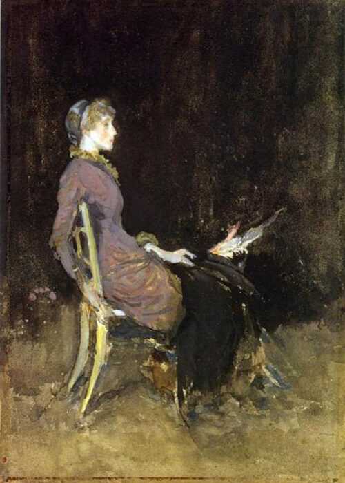 Study in Black and Gold: Madge O'Donoghue, 1883
