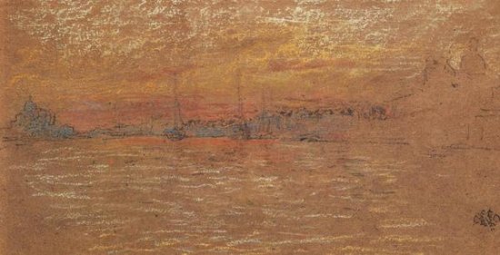 The  Riva Sunset Red and Gold 1880