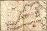 Portolan or Navigational Map of the Western Mediterranean from Gibraltar to Piedmont & Sardinia