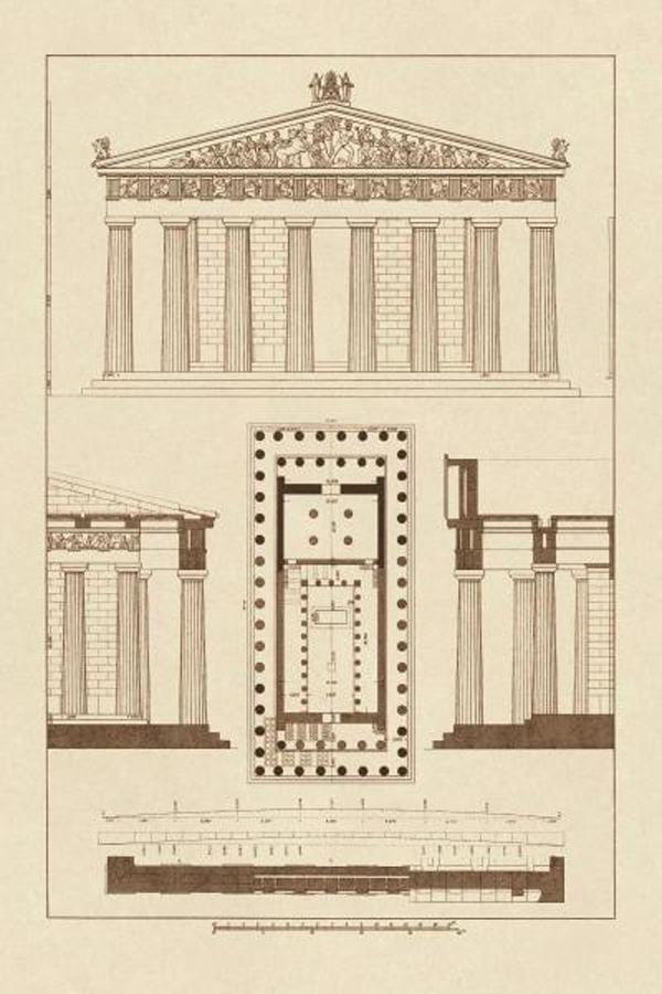 The Parthenon at Athens