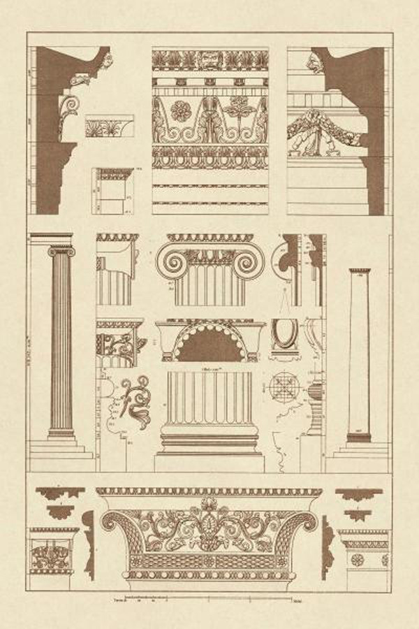 Entablatures and Capitals
