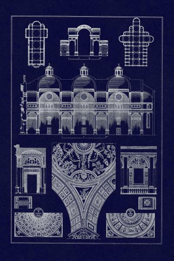Cupola Vaulting of the Renaissance - Blueprint