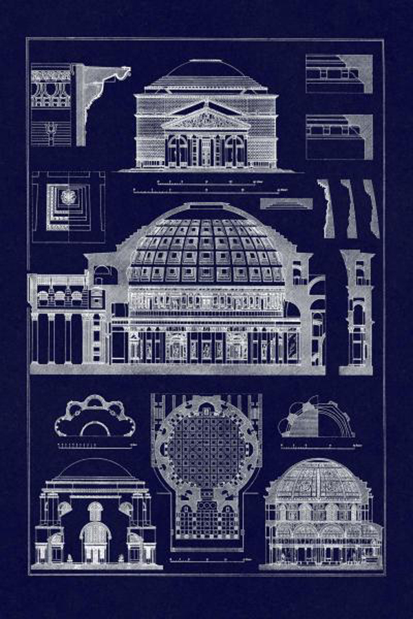 Roman Domical Vaulting - Blueprint