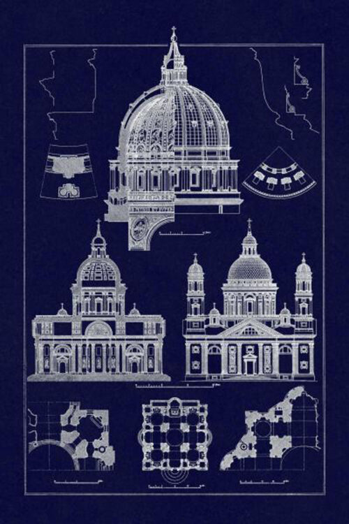 The Domeas, Central Crowning Feature of the Renaissance - Blueprint