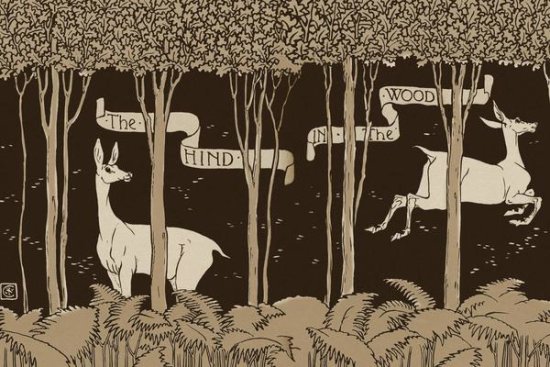 Hind In the Wood - Title Page