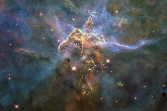 Mystic Mountain in the Carina Nebula