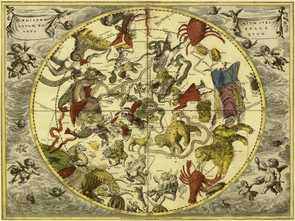 Maps of the Heavens: Planisphaerium Stellatum Boreale