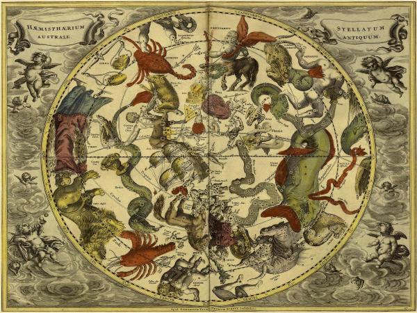 Maps of the Heavens: Haemisphaerium Stellatum Australe Antiquum