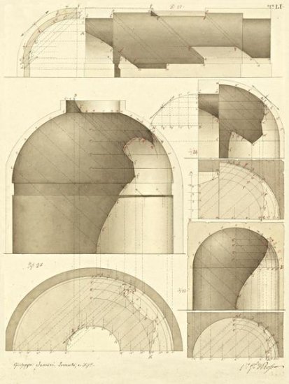 Elements of Civil Architecture - Plate 51 - c. 1818-1850