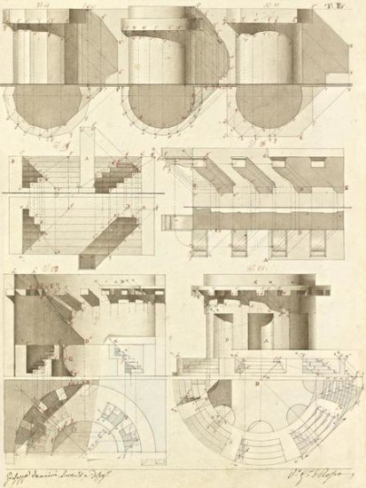 Elements of Civil Architecture - Plate 50 - c. 1818-1850