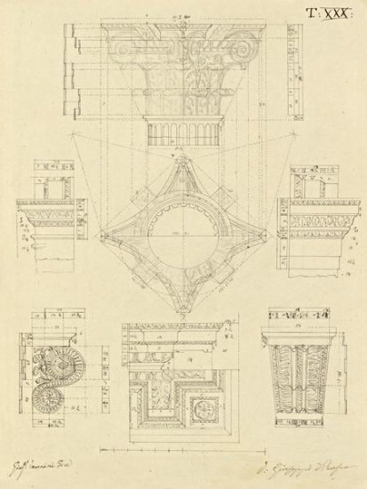 Elements of Civil Architecture - Plate 30 - c. 1818-1850