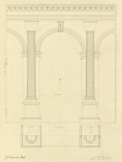 Elements of Civil Architecture - Plate 28 - c. 1818-1850