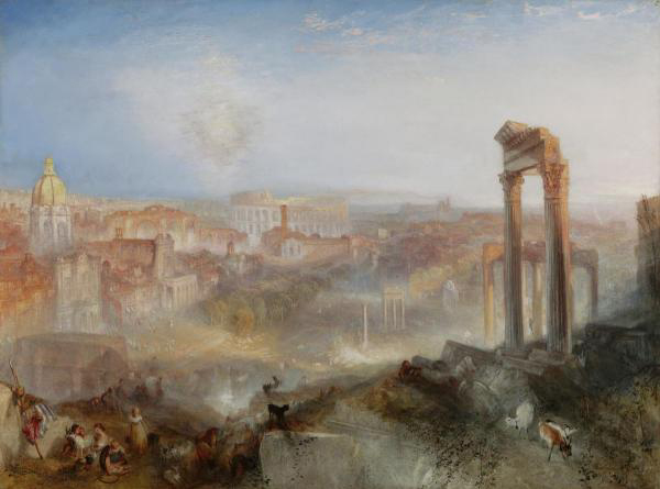 Modern Rome - Campo Vaccino, 1839