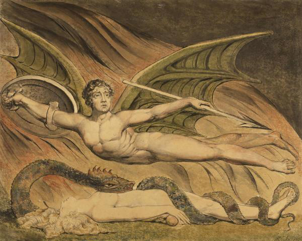 Satan Exulting Over Eve, 1795