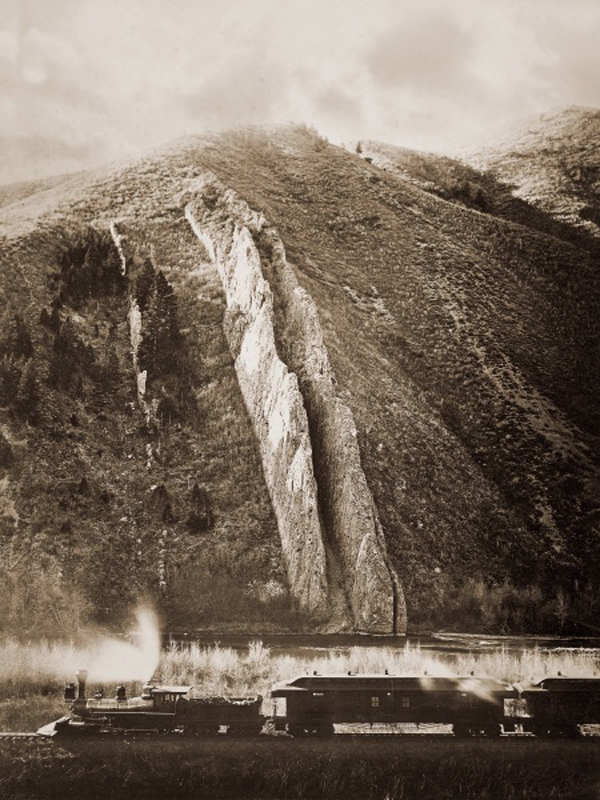 The Devil's Slide, Utah, 1873-84