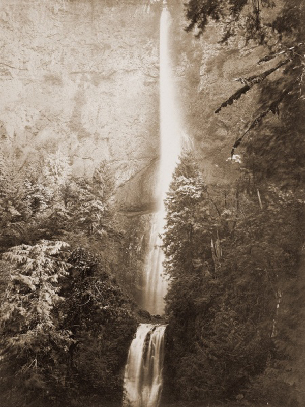 Multnomah Falls, Columbia River, Oregon, 1867