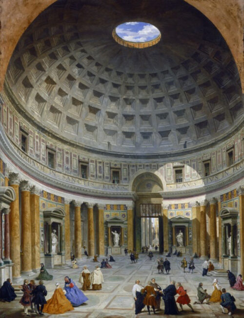 Interior of the Pantheon, Rome, c. 1734