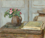 The Artist's Paint Box and Moss Roses, 1898