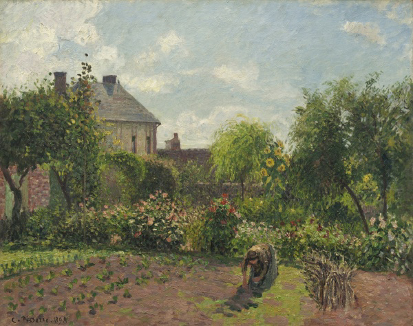 The Artist's Garden at Eragny, 1898