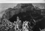 Close-in View of Curred Cliff, Grand Canyon National Park, Arizona, 1941
