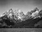 Grassy Valley and Snow Covered Peaks, Grand Teton National Park, Wyoming, 1941