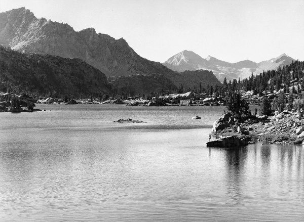 Rac Lake, Kings River Canyon, Proposed as a National Park, California, 1936