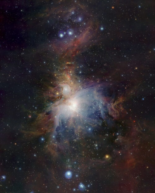 VISTA's Infrared View of the Orion Nebula